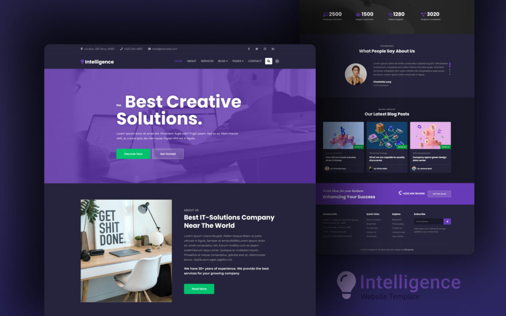 Modern Website Templates